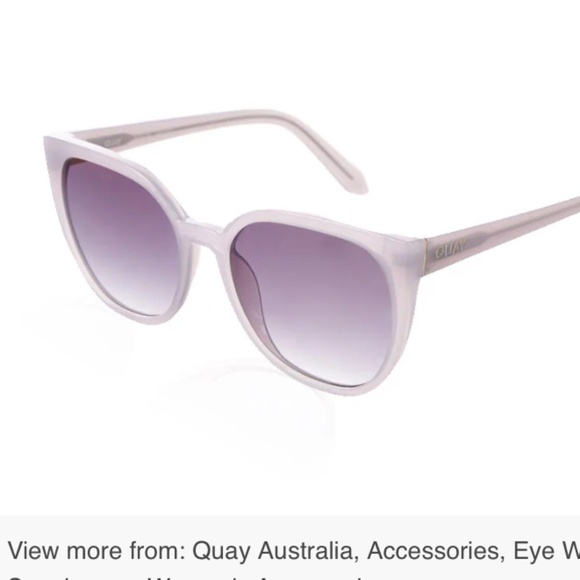 New!  Quay Staycation lilac sunglasses - Picture 1 of 5